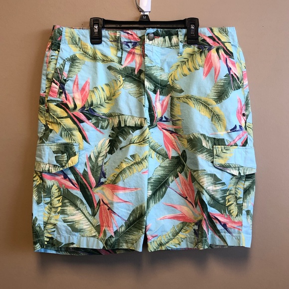 Caribbean Joe Other - 3/$23 Caribbean Joe tropical print beach Shorts 34